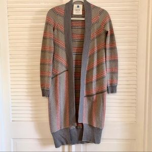 Anthropologie Loungewear Striped Knit Duster - XS